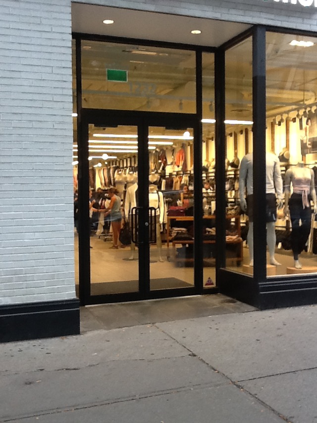 First Lululemon Store In Usb  International Society of Precision