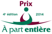 Logo du Prix À part entière 2014